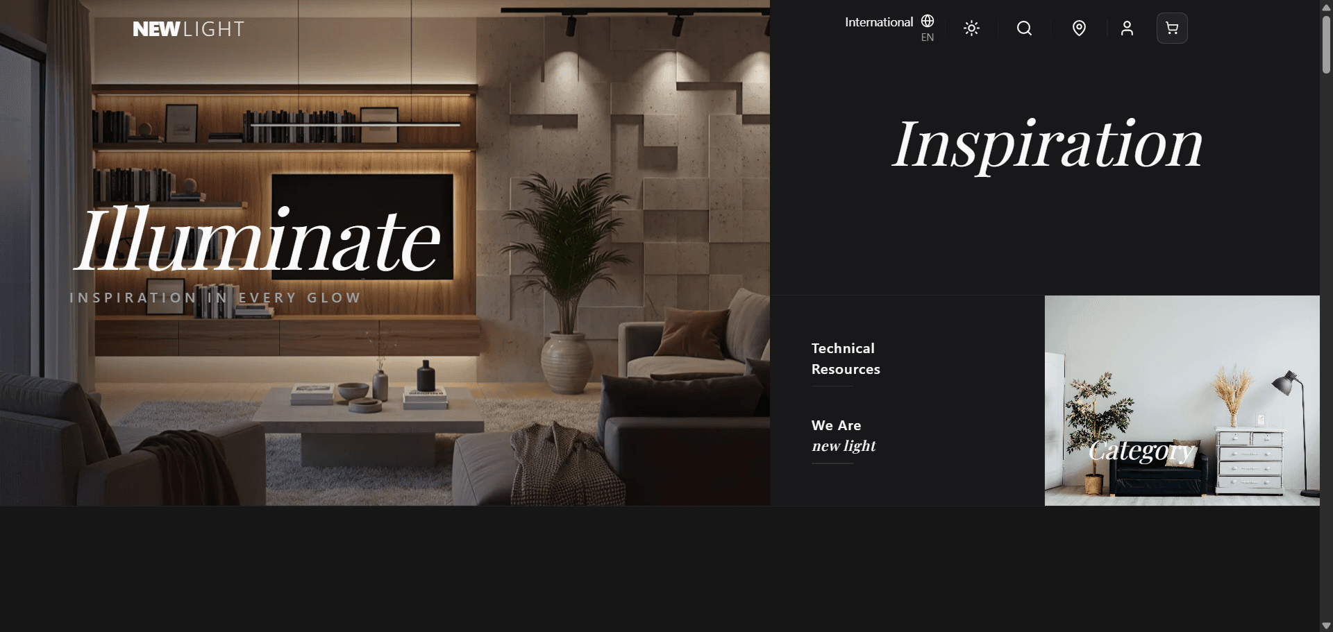 NewLight Lighting Store - Venturing into E-Commerce — NewLight