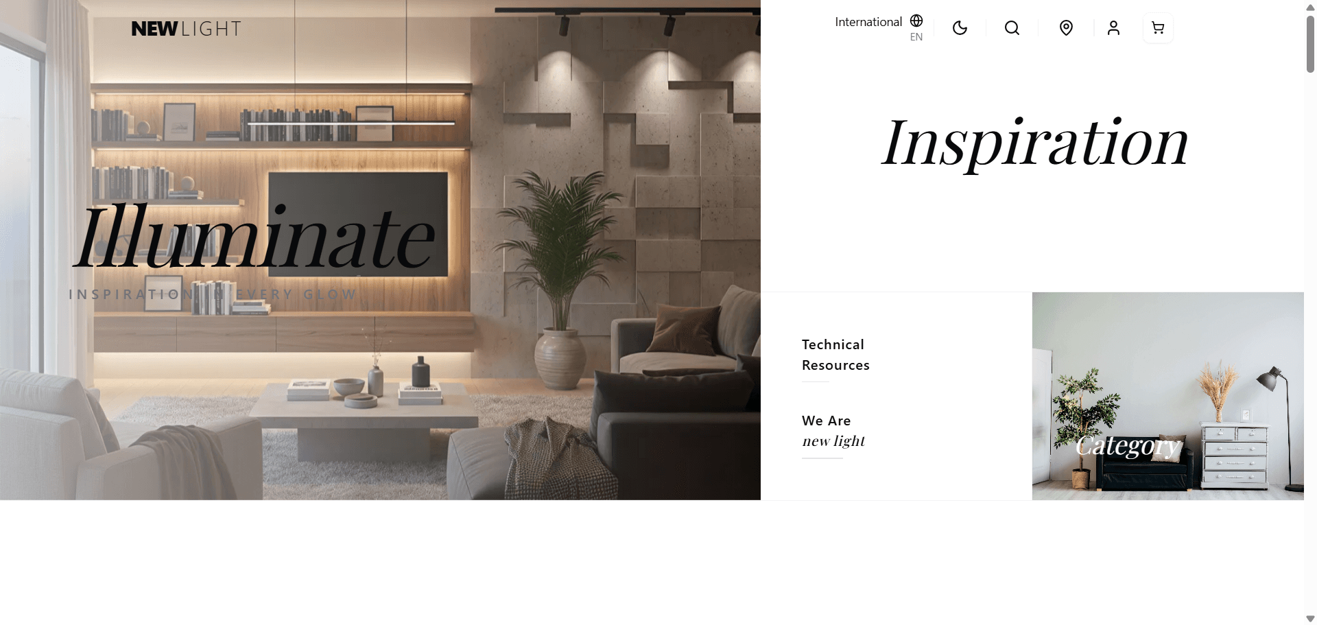 NewLight Lighting Store - Venturing into E-Commerce — NewLight